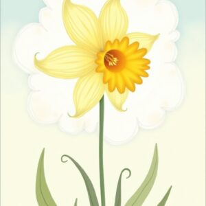 Spring Dawn Daffodil Gift Card